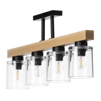 Přisazený lustr RUSTIC RADIANCE 4xE27/60W/230V