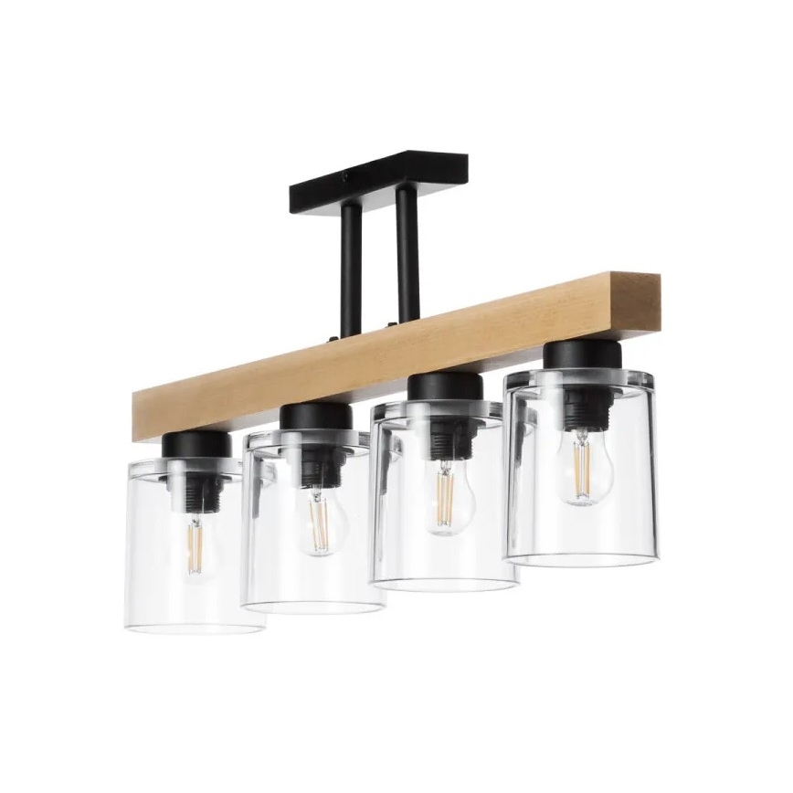 Přisazený lustr RUSTIC RADIANCE 4xE27/60W/230V