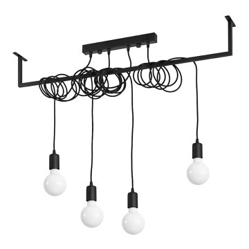 Přisazený lustr SALAMANCA 4xE27/60W/230V