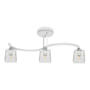 Přisazený lustr SANTOS 3xE27/15W/230V bílá