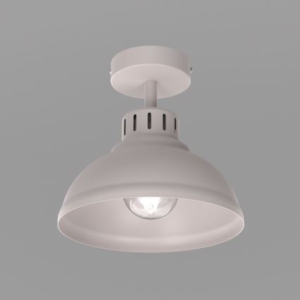 Přisazený lustr SVEN 1xE27/15W/230V pr. 21 cm krémová
