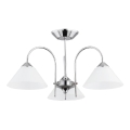 Přisazený lustr TAPER 3xE27/15W/230V lesklý chrom