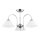 Přisazený lustr TAPER 3xE27/15W/230V lesklý chrom