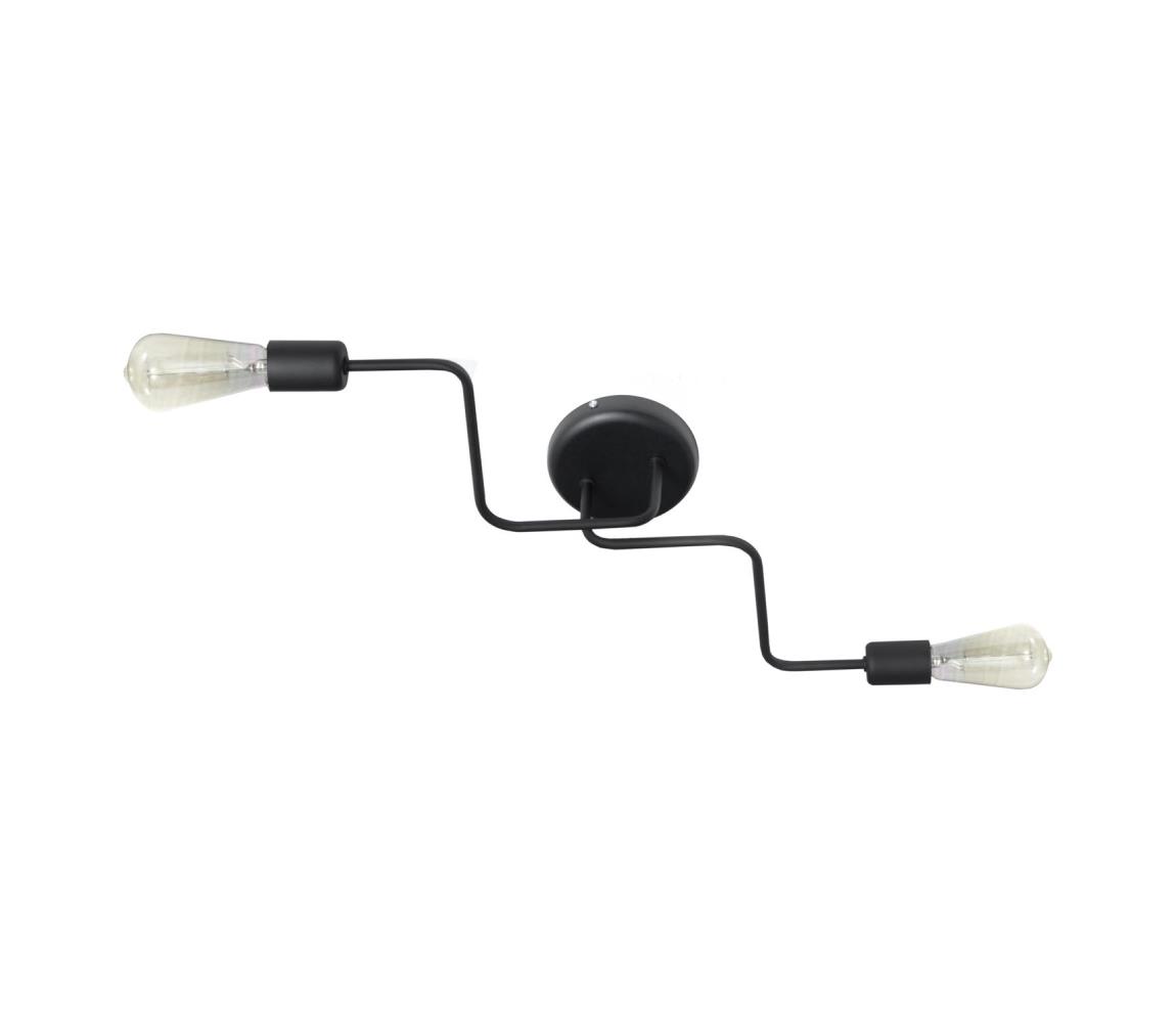 Helam Přisazený lustr TUBE 2xE27/60W/230V HE0514