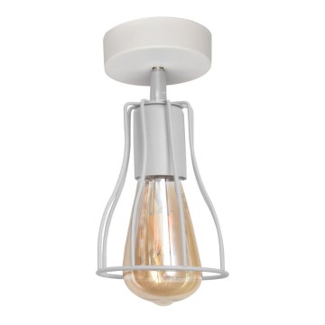 Přisazený lustr TUBE II 1xE27/15W/230V bílá