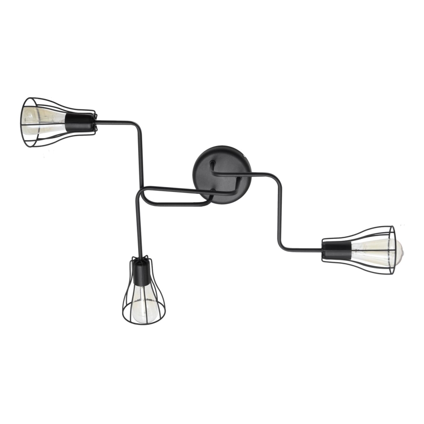 Přisazený lustr TUBE II 3xE27/15W/230V