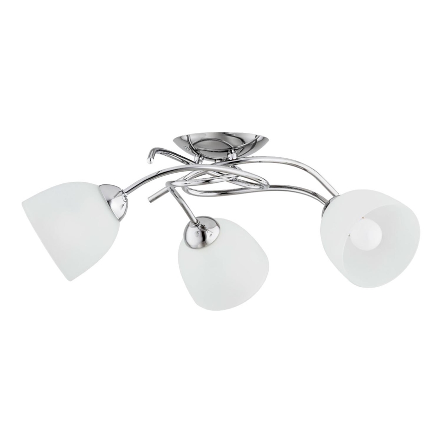 Přisazený lustr VERWIL 3xE27/15W/230V lesklý chrom