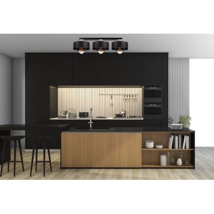 Přisazený lustr VEST 3xE27/60W/230V