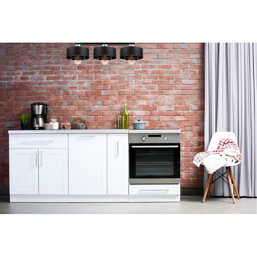 Přisazený lustr VEST 3xE27/60W/230V