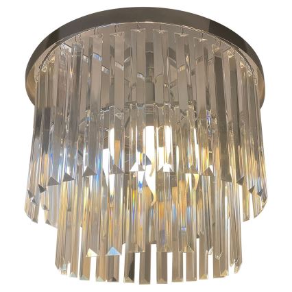 Přisazený lustr VETRO 4xE14/40W/230V lesklý chrom