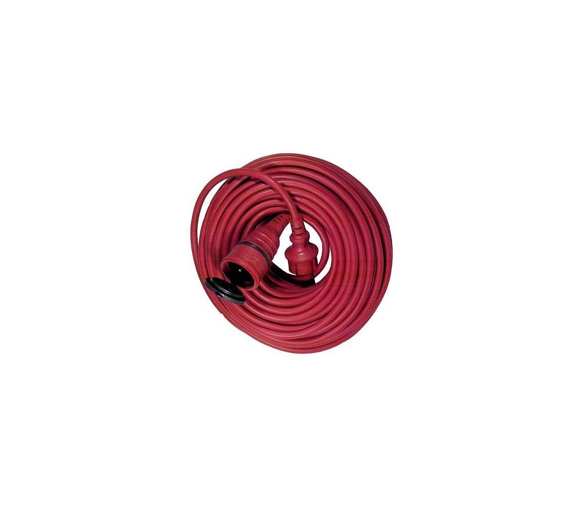 HADEX Prodlužovací kabel 20m IP44 červená HD0494