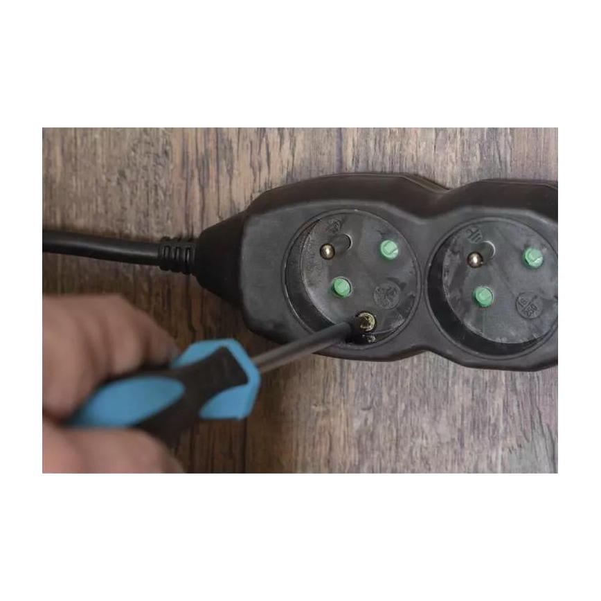 Prodlužovací kabel 5Z 3m černá