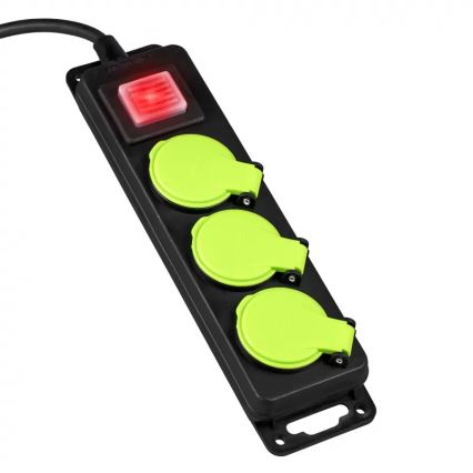 Prodlužovací kabel s vypínačem 3Z 5m IP44