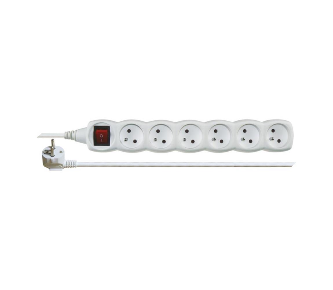 EMOS Prodlužovací kabel s vypínačem 6Z 3m