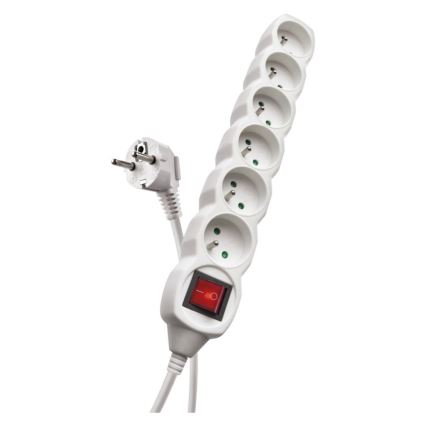 Prodlužovací kabel s vypínačem 6Z 5m