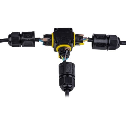 Propojovací T konektor IP68 450V