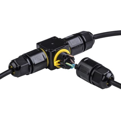 Propojovací T konektor IP68 450V