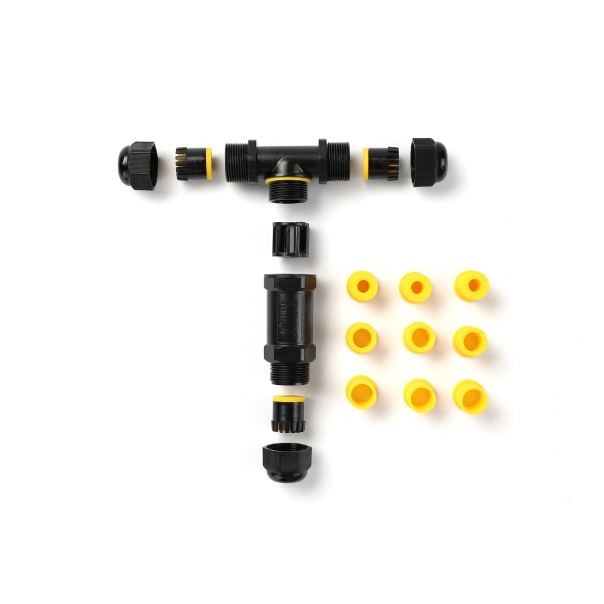 Propojovací T konektor IP68 450V