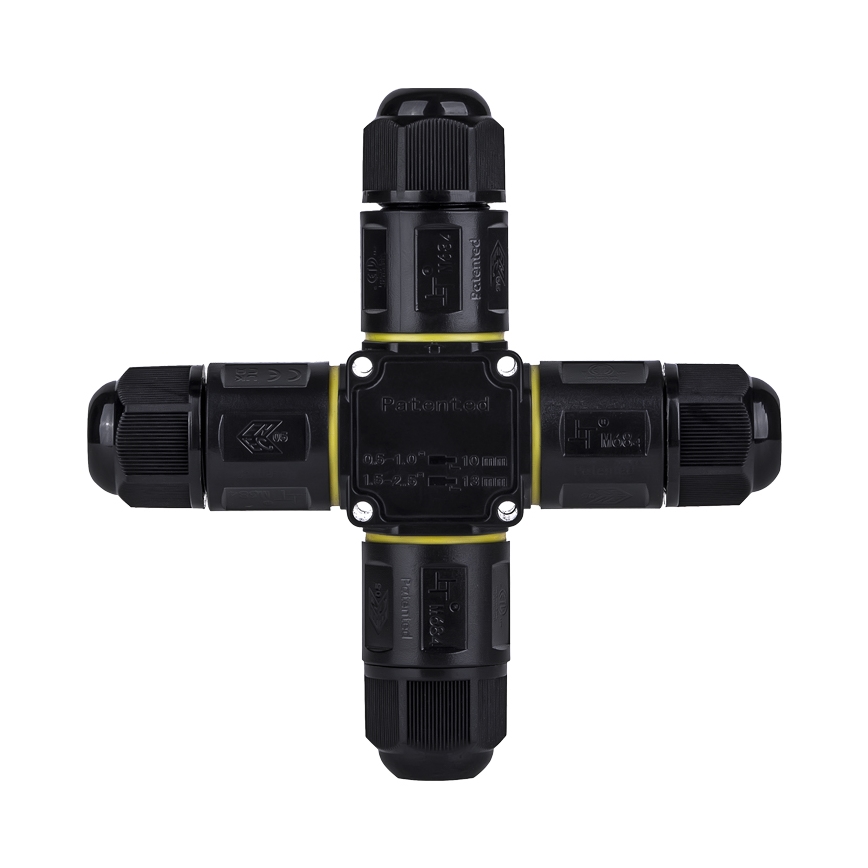 Propojovací X konektor IP68 450V