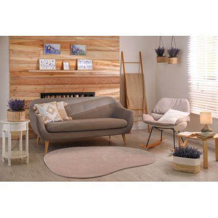 Protiskluzový koberec LOREN 120x170 cm béžová