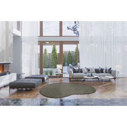 Protiskluzový koberec LOREN 160x230 cm zelená