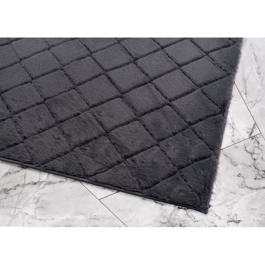 Protiskluzový koberec MODENA NEW 120x160 cm antracit