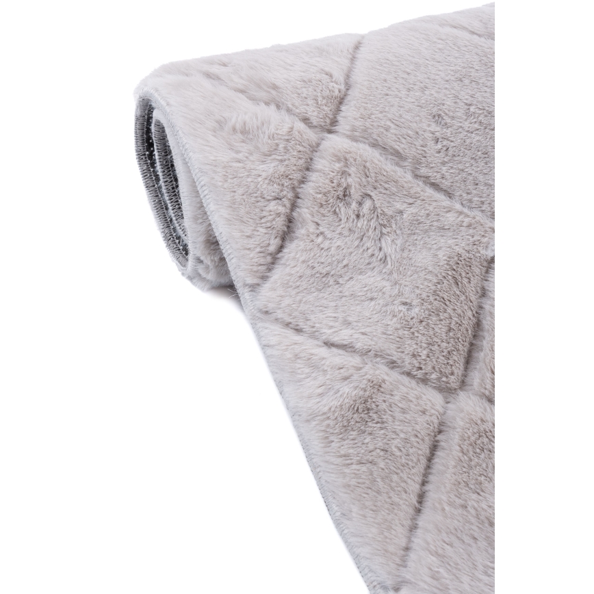 Protiskluzový koberec MODENA NEW 120x160 cm světle šedá