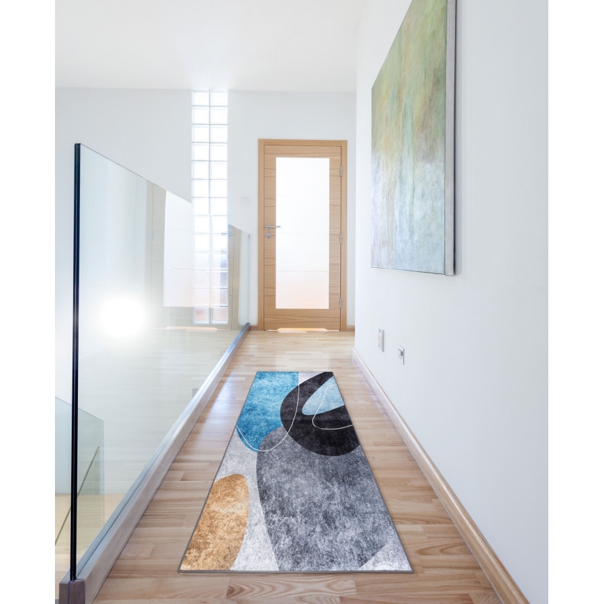 Protiskluzový koberec PRINT SHINE 70x140 cm pestrobarevná