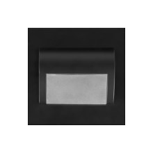 ProVero ID-1153 - LED Schodišťové svítidlo DECORUS LED/1,2W/12V černá