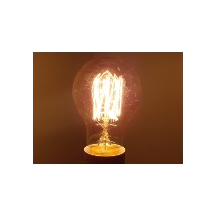 Průmyslová dekorační stmívatelná žárovka SCROBB A19 E27/60W/230V 2200K