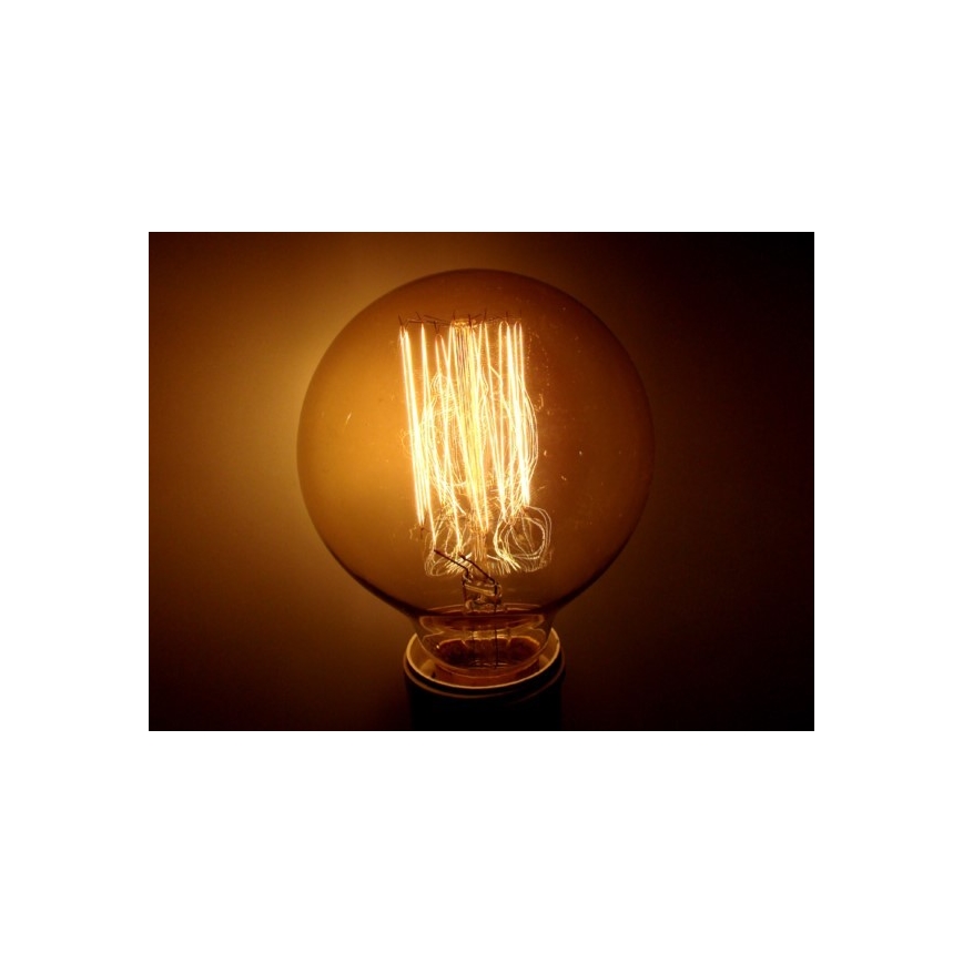 Průmyslová dekorační stmívatelná žárovka SEGOD G80 E27/40W/230V 3000K