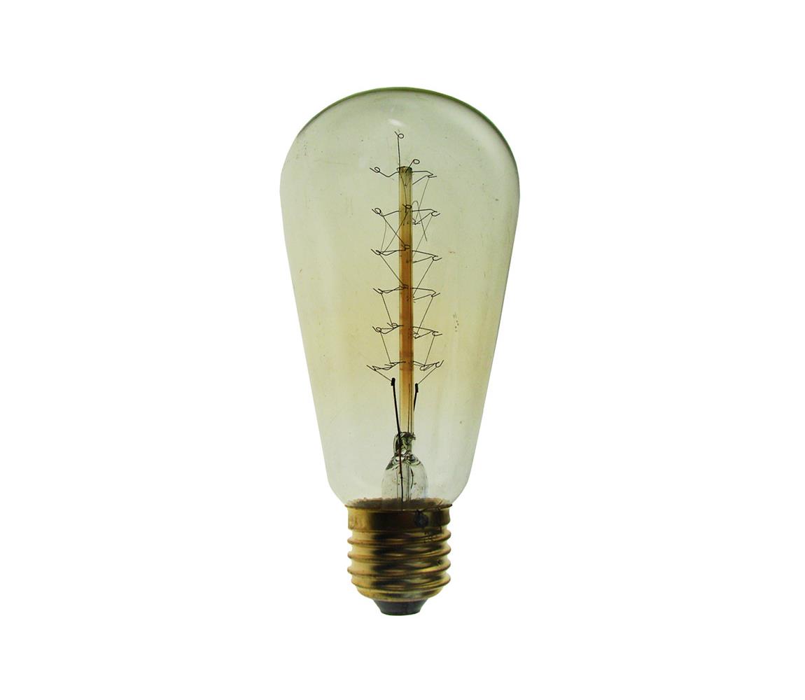 BOWI Průmyslová dekorační stmívatelná žárovka SELEBY ST64 E27/40W/230V 2200K BW0123