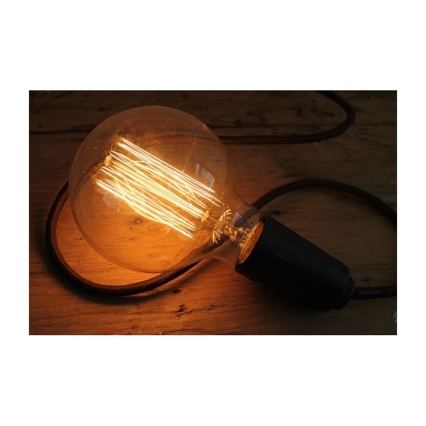Průmyslová dekorační stmívatelná žárovka SELRED G125 E27/60W/230V 2200K 120 lm