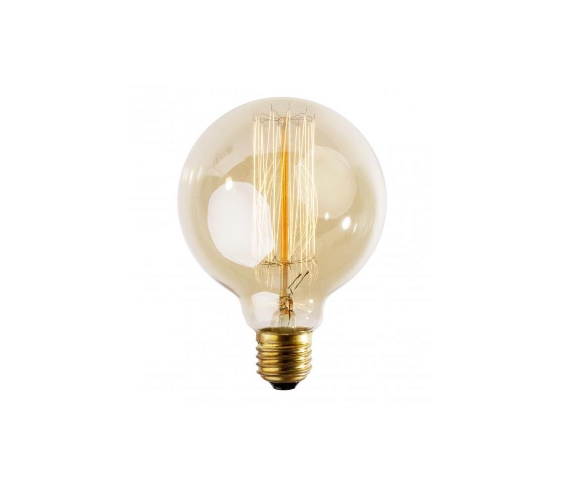 BOWI Průmyslová dekorační stmívatelná žárovka SELRED G95 E27/40W/230V 2200K BW0128