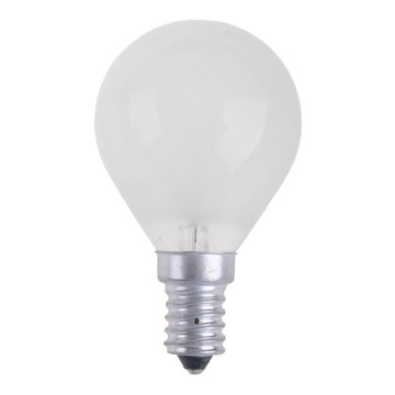 Průmyslová žárovka BALL FROSTED E14/40W/230V Průmyslová žárovka BALL FROSTED E14/40W/230V