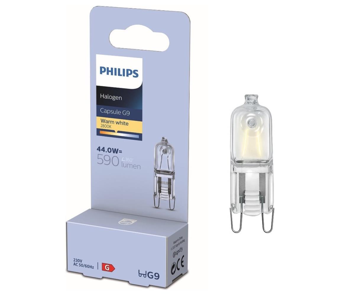 Philips Průmyslová žárovka Philips HALOGEN G9/44W/230V 2800K P6050