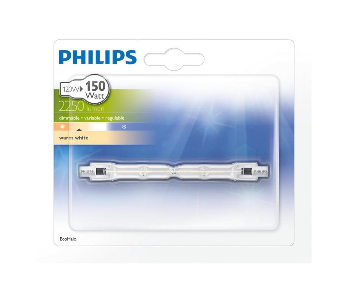 Philips Průmyslová žárovka Philips R7s/120W/230V 118 mm 2900K P4135
