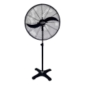 Průmyslový stojanový ventilátor 160W/230V 182 cm černá