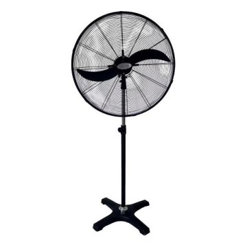 Průmyslový stojanový ventilátor 160W/230V 182 cm černá