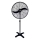Průmyslový stojanový ventilátor 160W/230V 182 cm černá