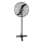 Průmyslový stojanový ventilátor 180W/230V 157 cm černá