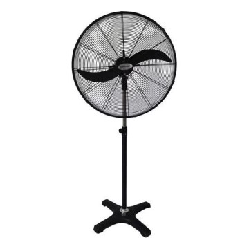 Průmyslový stojanový ventilátor 190W/230V 187 cm černá