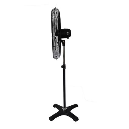 Průmyslový stojanový ventilátor 190W/230V 187 cm černá
