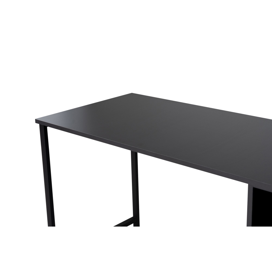 Psací stůl CLARO 240x60 cm antracit/černá