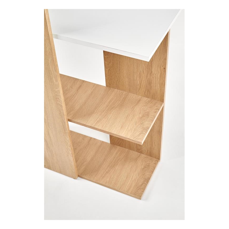 Psací stůl COZYRA 122x58 cm dub/bílá