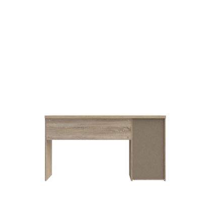 Psací stůl GINO 140x60 cm bílá/dub sonoma