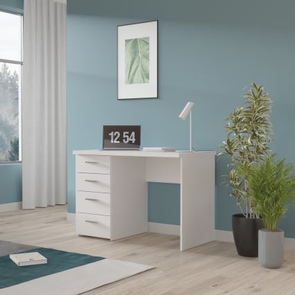 Psací stůl GINO bílá