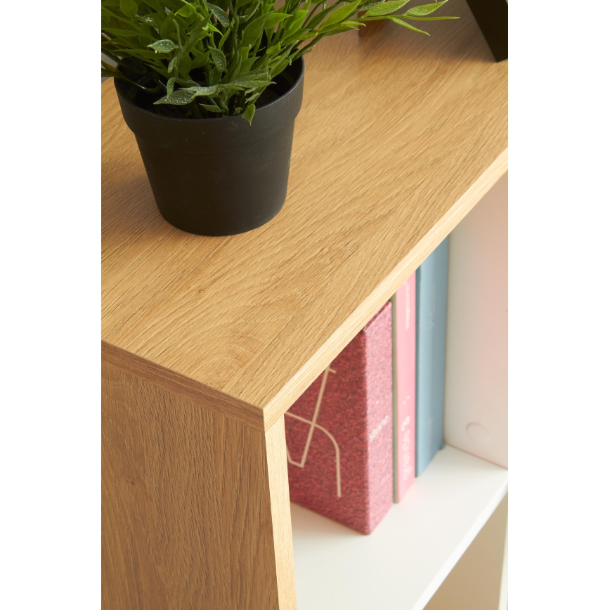 Psací stůl GORA 149x50 cm dub/bílá