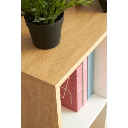 Psací stůl GORA dub/bílá