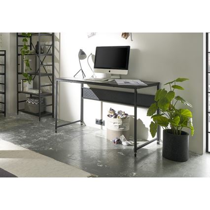 Psací stůl MIRANE 120x60 cm černá